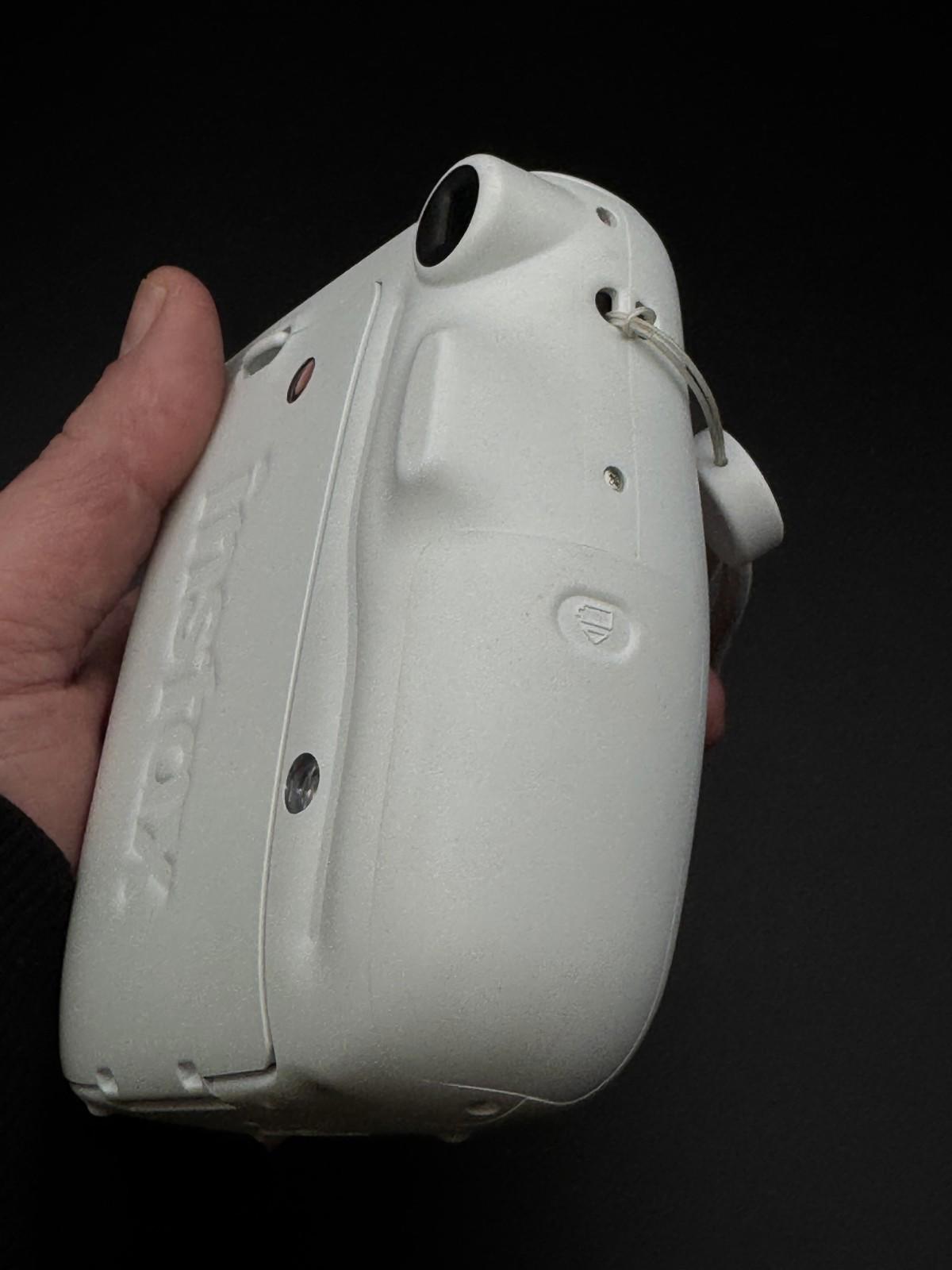 Fujifilm Instax Mini 11 Instant Camera Ice White & Leather Case - Fully Working