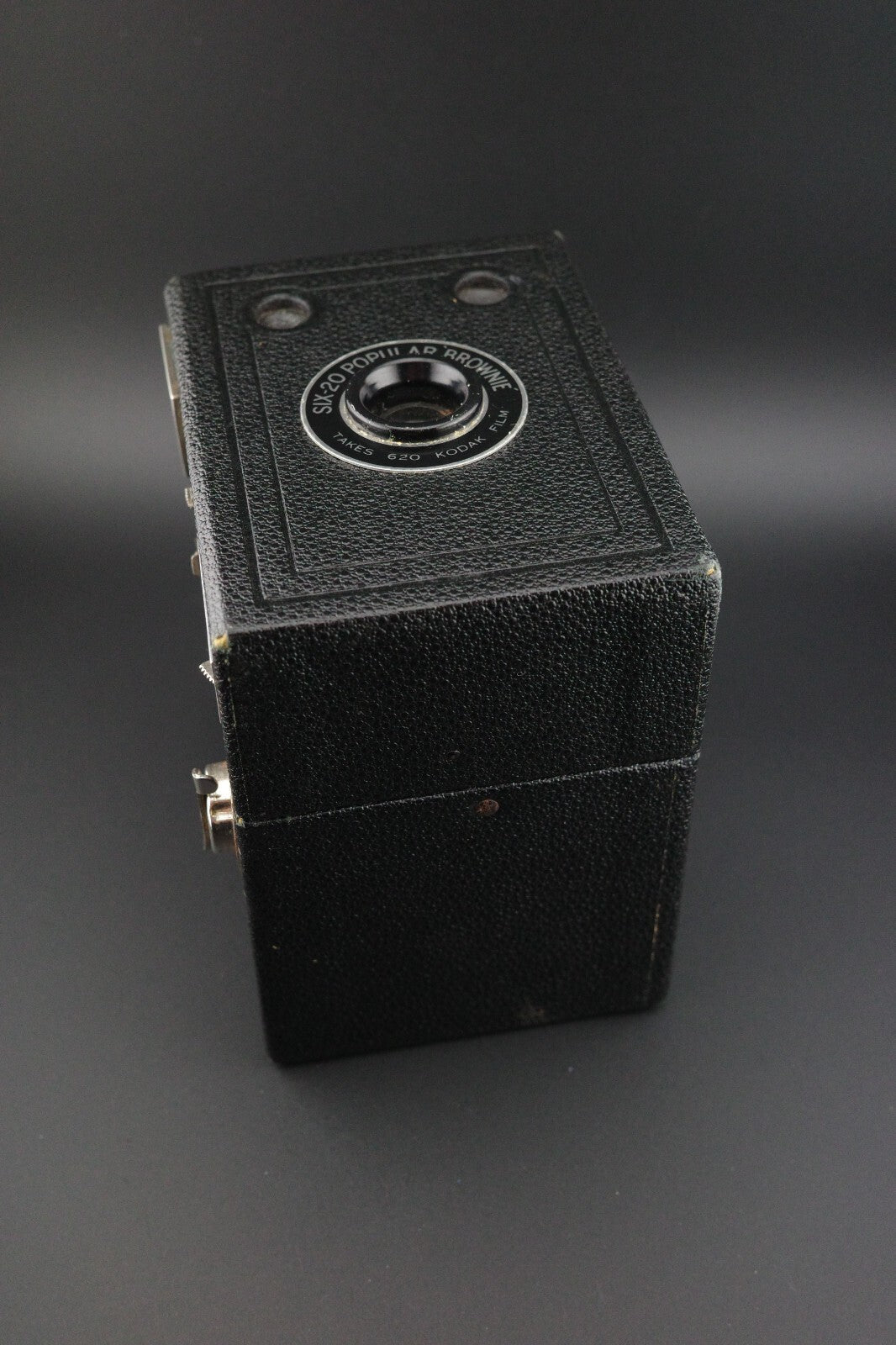 Kodak Six-20 Popular Brownie Vintage 1940's 620 Film Box Camera Tested Working