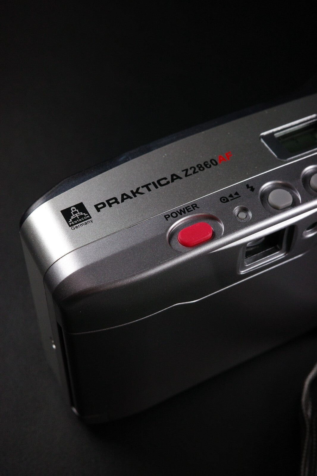 Praktica Power Zoom Z2860 AF 35mm Point & Shoot Film Camera with Case - Working