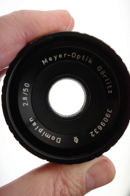 Praktica PL Nova 1B 35mm SLR + Meyer Optik 50mm f/2.8 - Film Tested & Working
