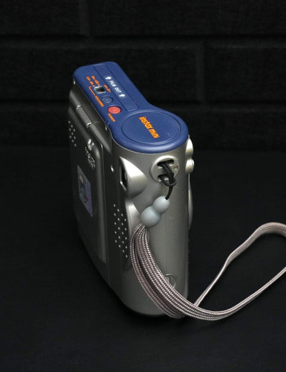 Fujifilm Instax Mini 10 Silver Instant Film Camera + Batteries Tested & Working