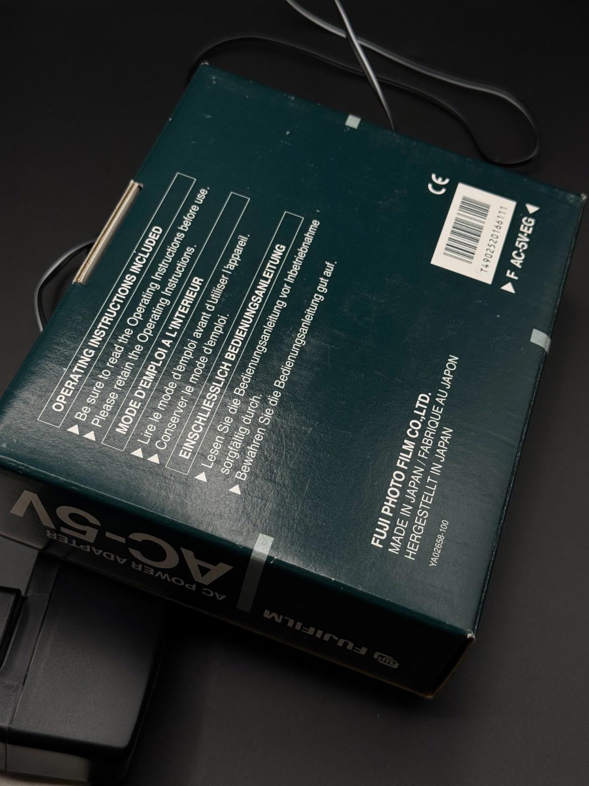 Genuine Boxed FujiFilm AC Adapter Battery Charger AC-5V EG For Fujifilm Cameras