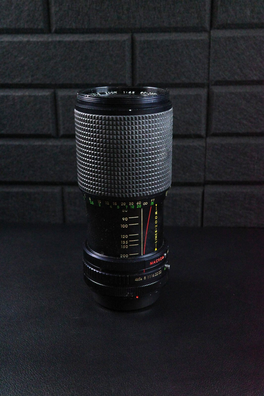 Super-Paragon 80-200mm f/4.5 Macro Zoom Lens - Canon FD Mount - Heavy Fungus