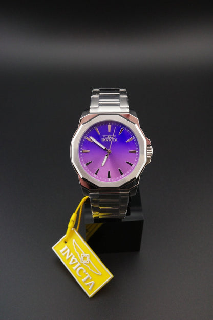 New & Boxed Invicta Speedway Dominus 50981 Men’s Watch 42mm Steel - Purple Dial