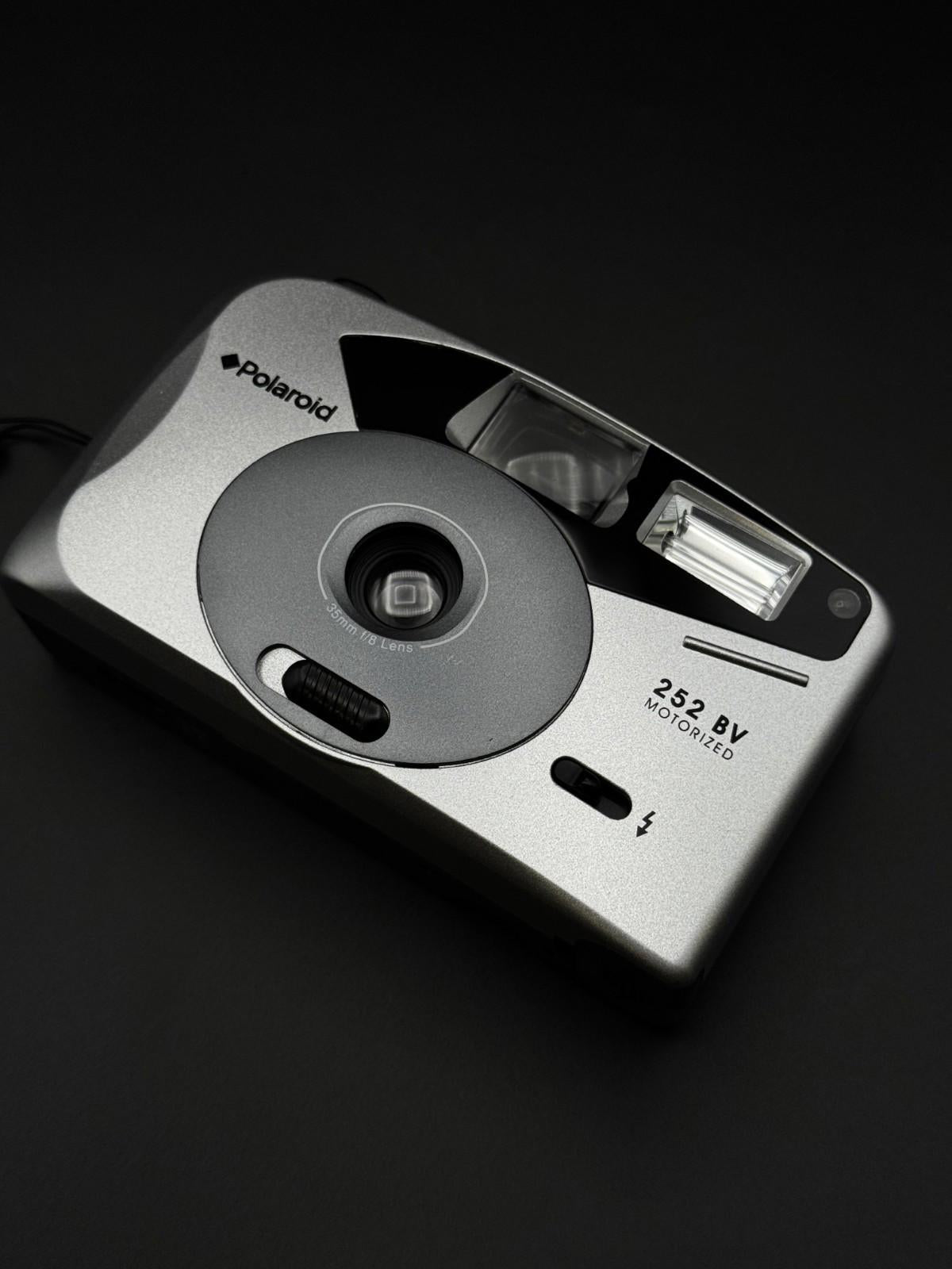 Vintage Polaroid 252 BV 35mm Film Camera – Compact Point & Shoot - Fully Working