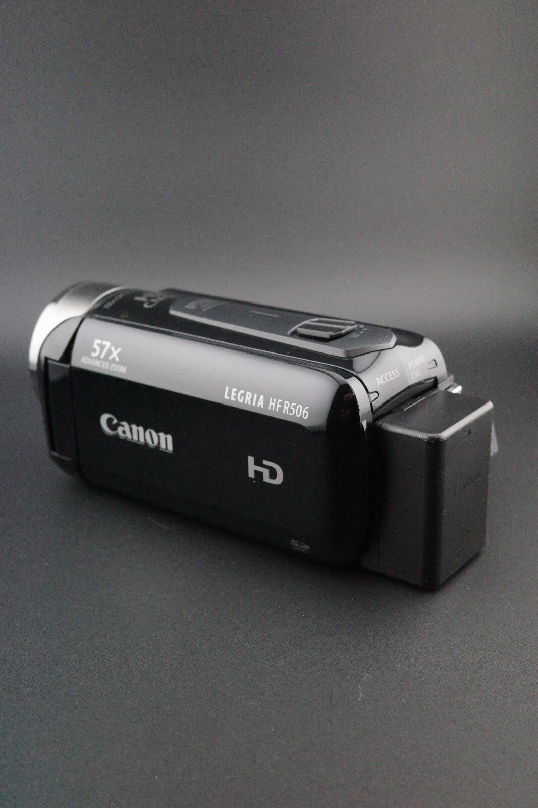 Canon LEGRIA HF R506 Full HD Camcorder Boxed Battery Charger Cables Excellent