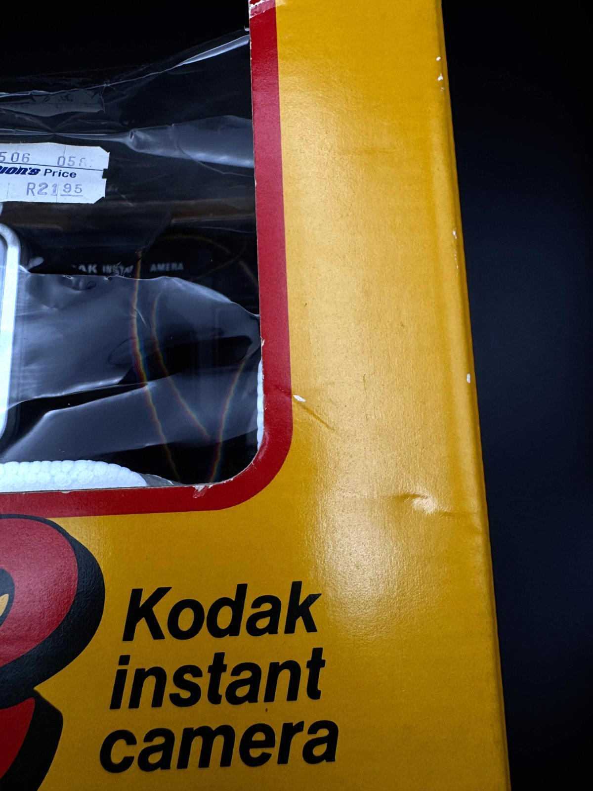 Vintage 1979 Kodak Handle 2 Instant Camera With Box & Manual - Untested