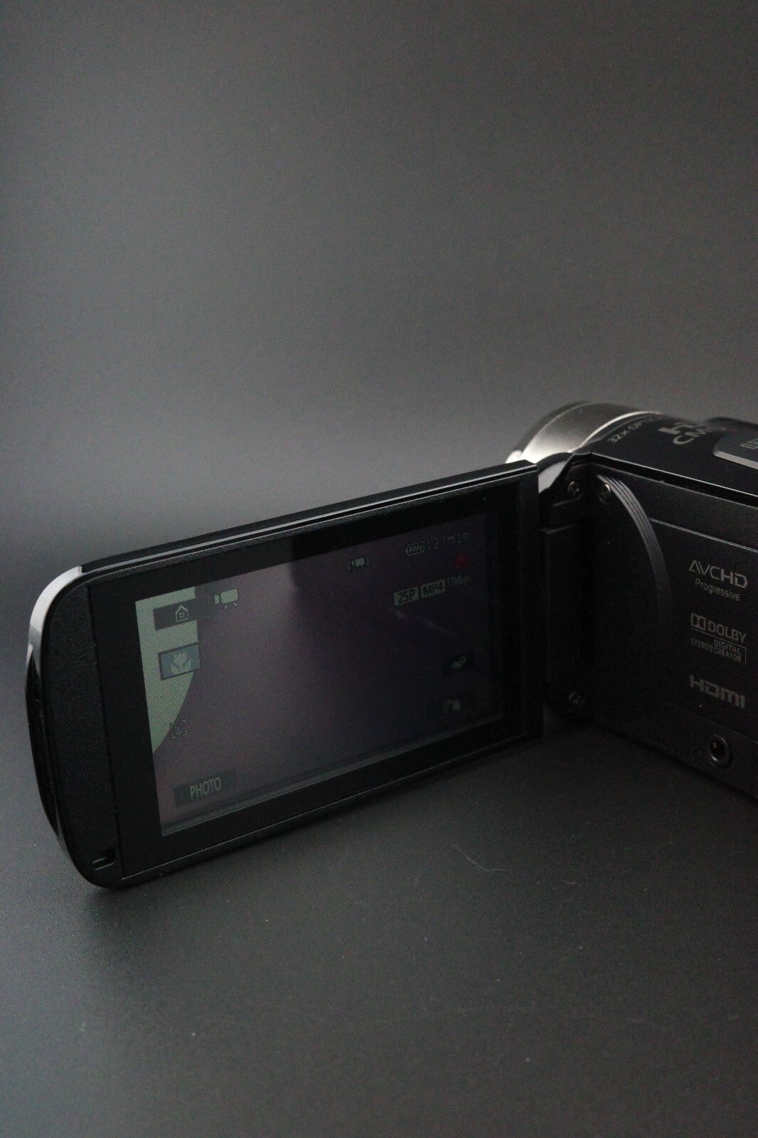 Canon LEGRIA HF R506 Full HD Camcorder Boxed Battery Charger Cables Excellent