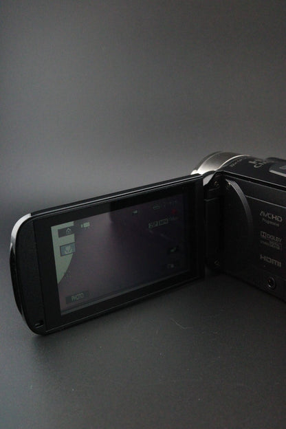 Canon LEGRIA HF R506 Full HD Camcorder Boxed Battery Charger Cables Excellent