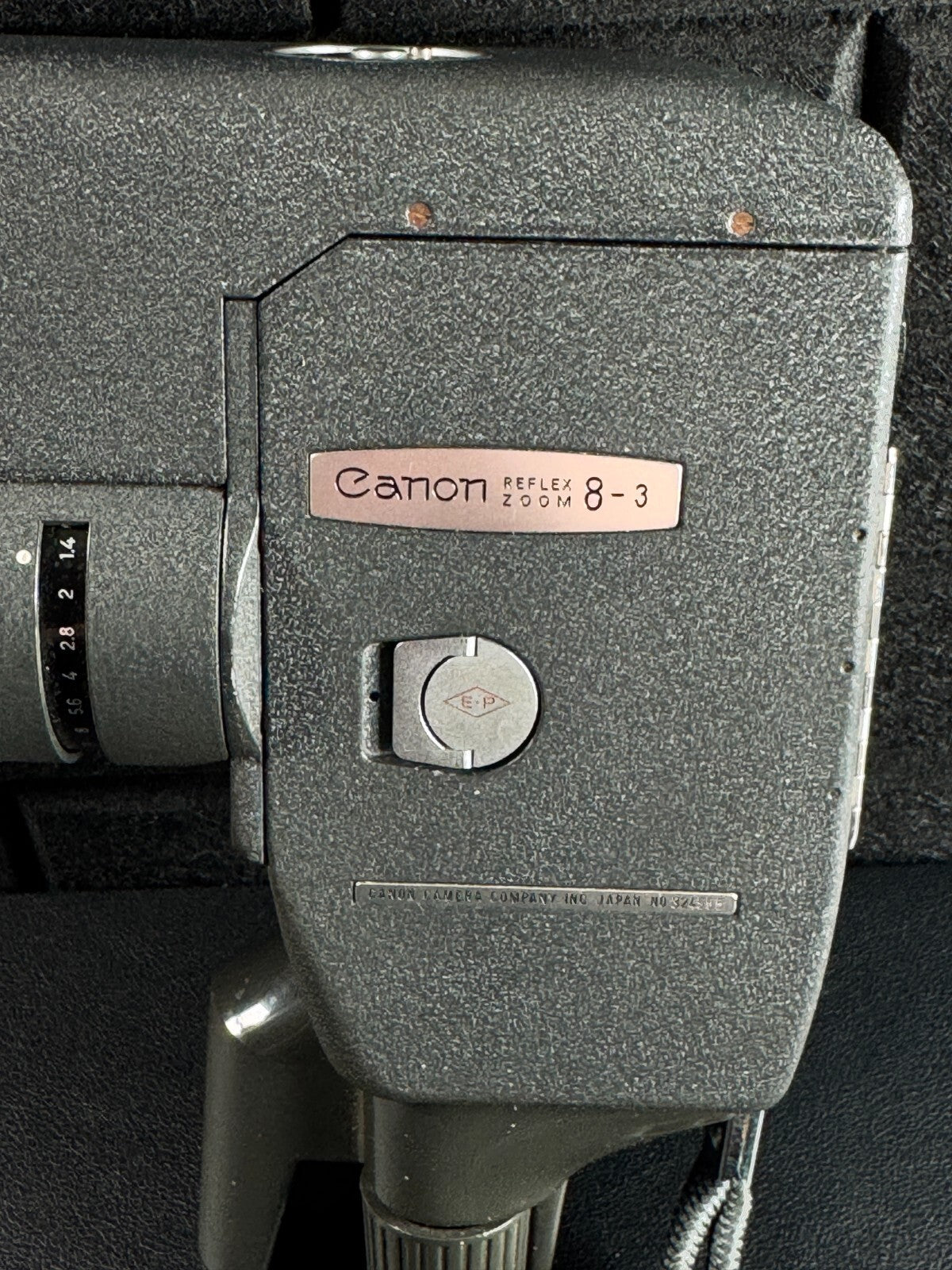 Canon Reflex Zoom 8-3 Vintage 1960's 8mm Cine Movie Camera - Tested & Working