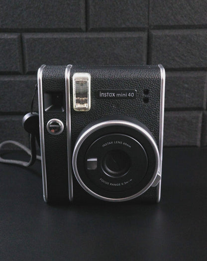Fujifilm Instax Mini 40 Instant Film Camera + Batteries - Tested & Working