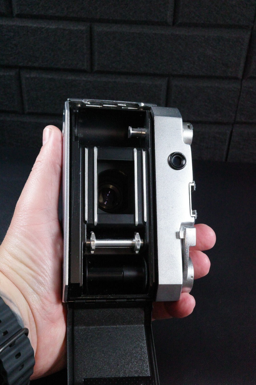 Taron 35 Vintage 1950's Camera + Case - Winds & Fires - Faulty Jammed Focusing Lever