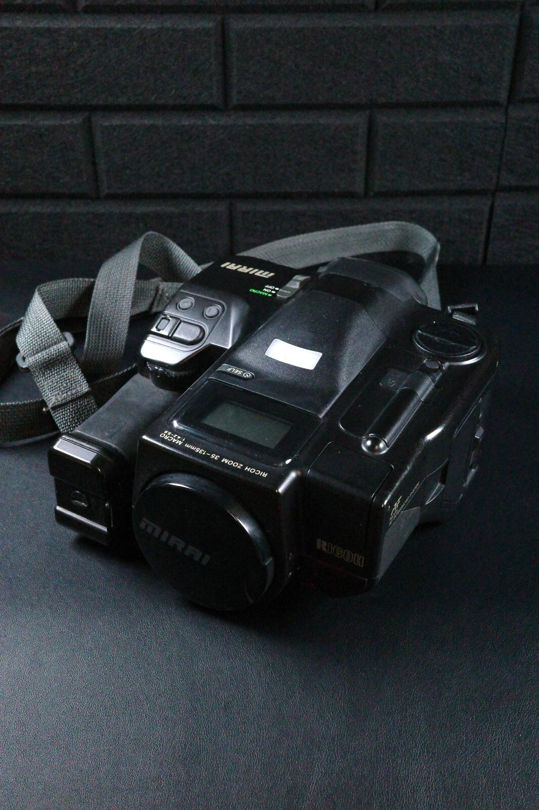 Ricoh Mirai Zoom 3 Vintage 1990's 35mm Film Bridge Camera 35-135mm - Working