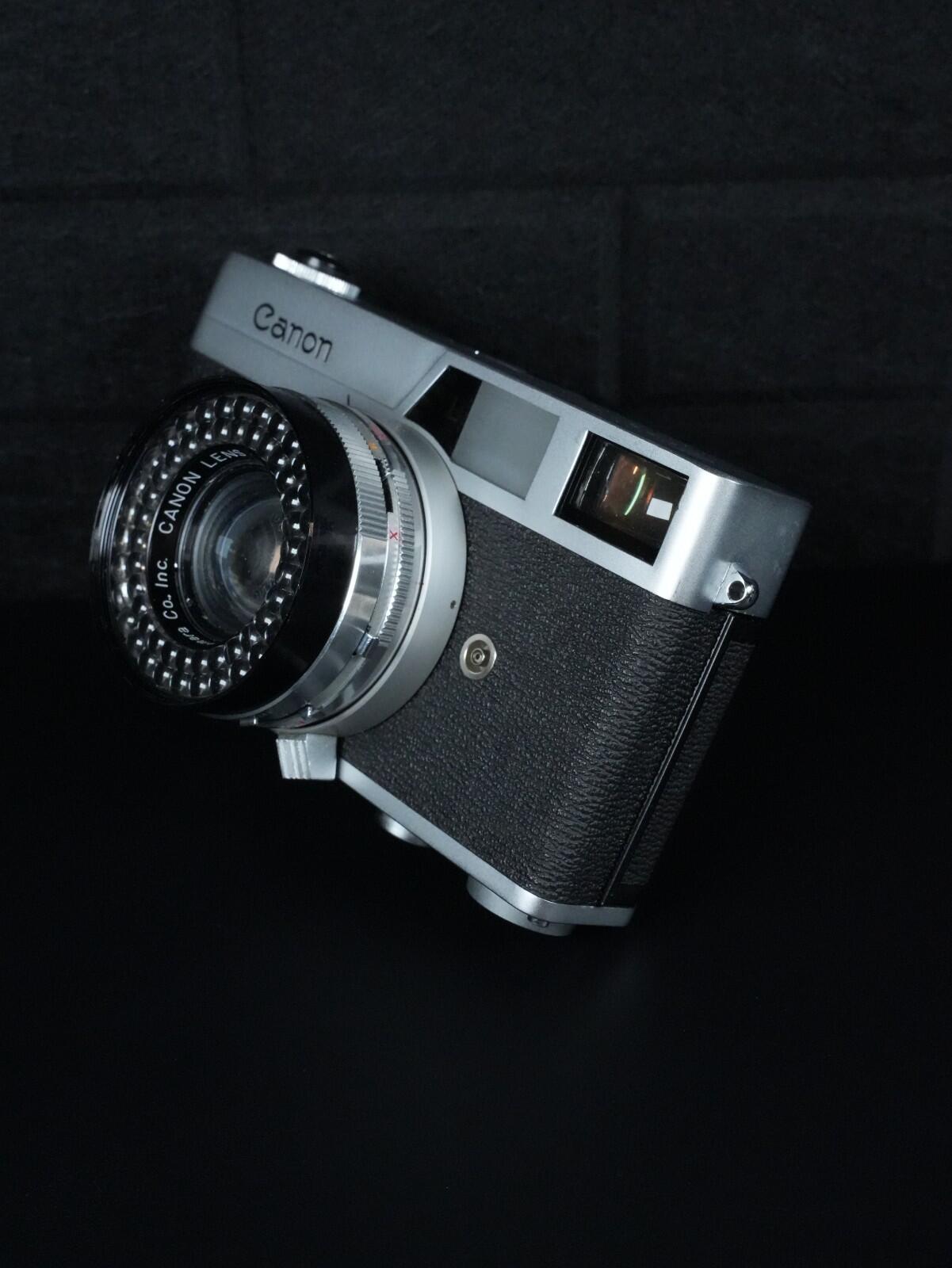 Canon Canonet Vintage 1960's 35mm Film Rangefinder Camera - Read Details