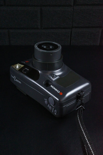 Chinon Pocket Zoom Vintage 1990's 35mm Film Camera - Film Tested & Working