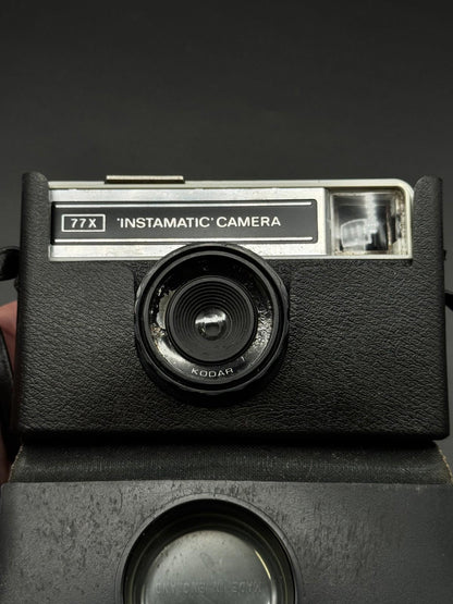Vintage Kodak 77 X Instamatic Retro 126 FilmCamera + Case