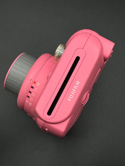 Fujifilm Instax Mini 9 Flamingo Pink Instant Camera + Film & Case - Working