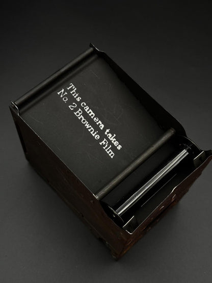 Vintage Kodak Brownie No.2 Portrait 120 Film Model F Box Camera Tested & Working