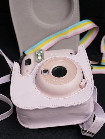 Fujifilm Instax Mini Pink 11 Instant Camera + Album & Batteries - Working