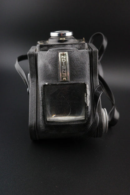 Vintage 1940's Ensign Ful-Vue 120 Film Camera + Case - Faulty Spares or Repair