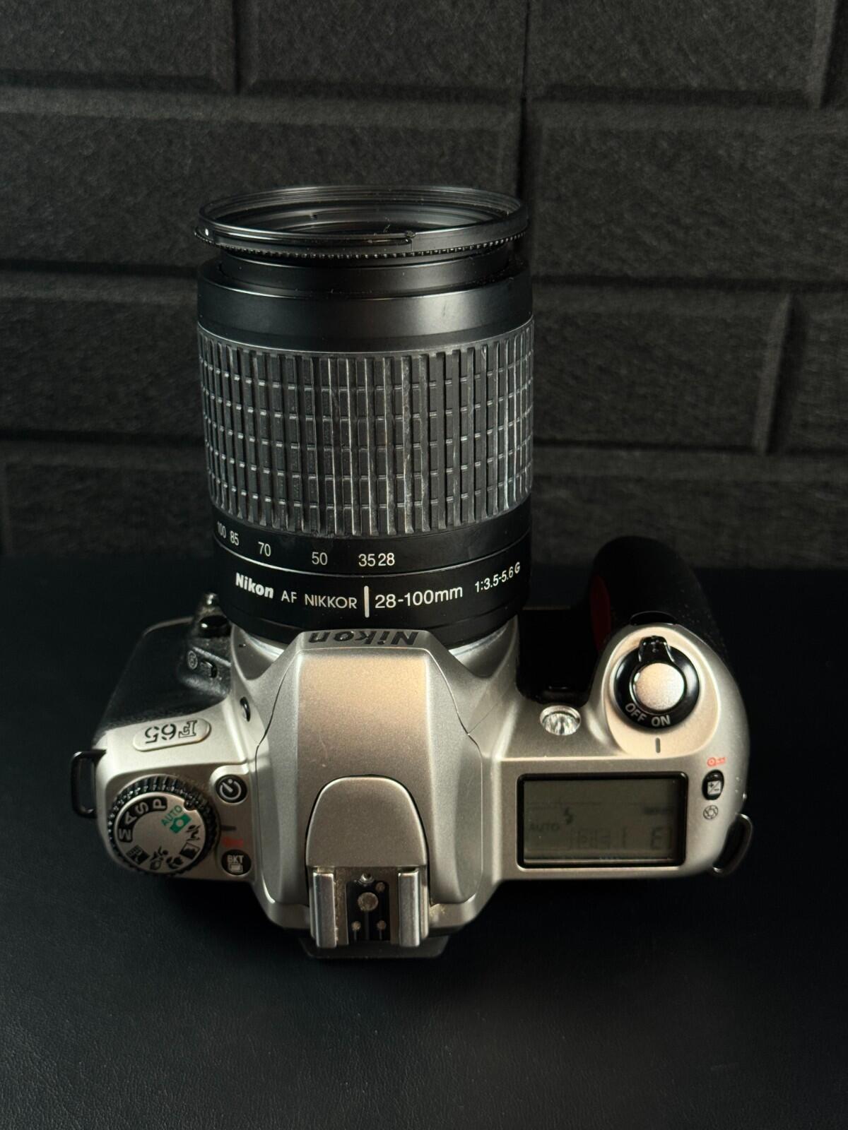 Nikon F65 Vintage 35mm Film Camera + AF Nikkor 28–100mm Lens - Tested & Working