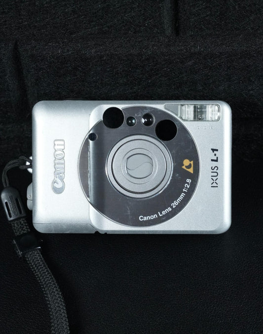 Canon ixus L-1 Vintage 1990's APS Film Camera + Battery - Tested & Working (W89)