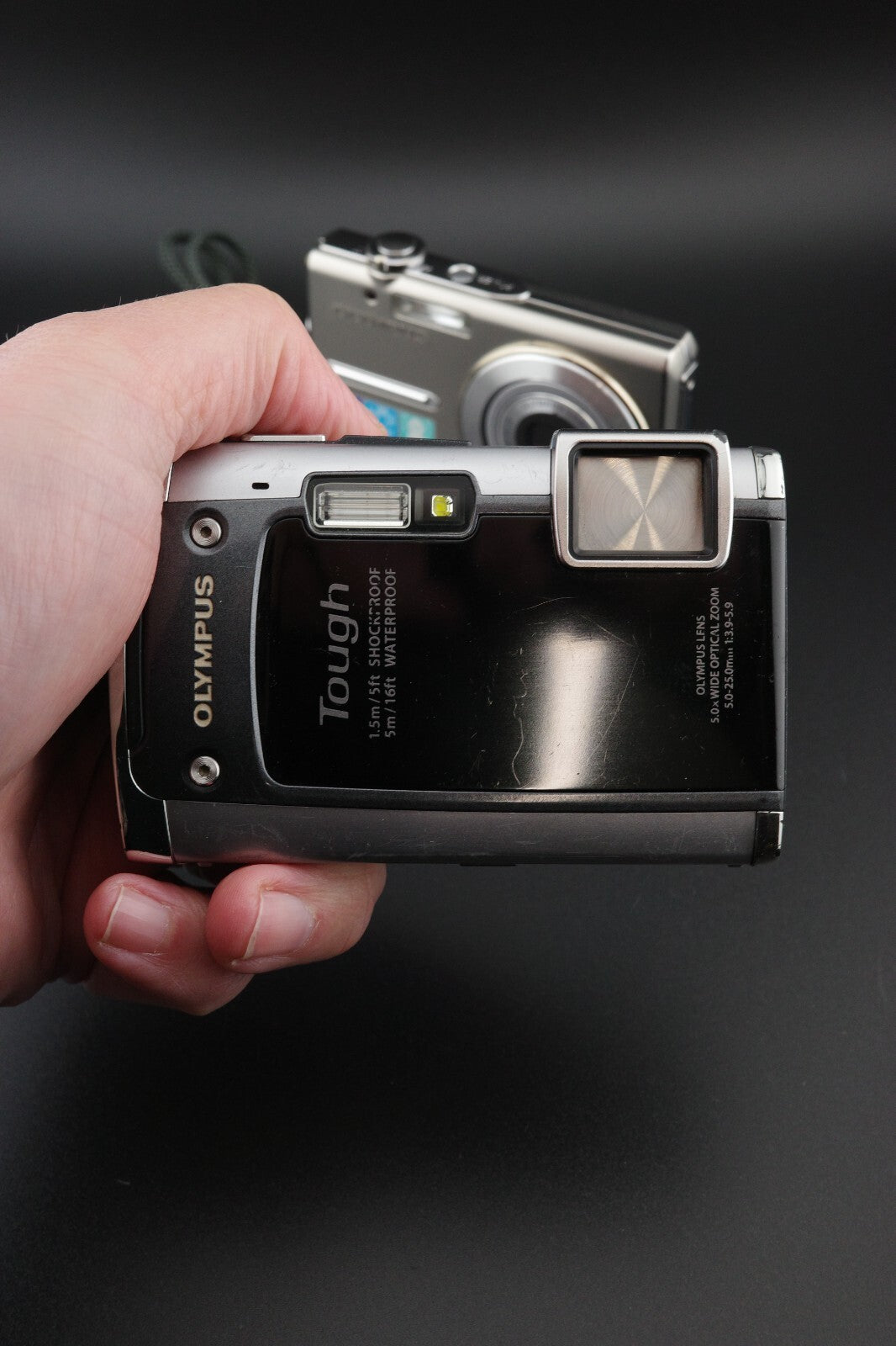 3 Digital Camera Joblot - Olympus & Sony - Faulty - Spares or Repair