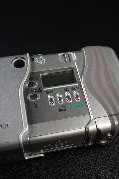 Nikon Nuvis S Vintage 1990's APS Film Point & Shoot Camera - Tested & Working