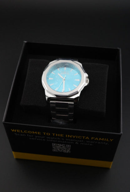 Invicta Speedway Dominus 48912 Men's Quartz Watch 42mm Blue Dial - New & Boxed