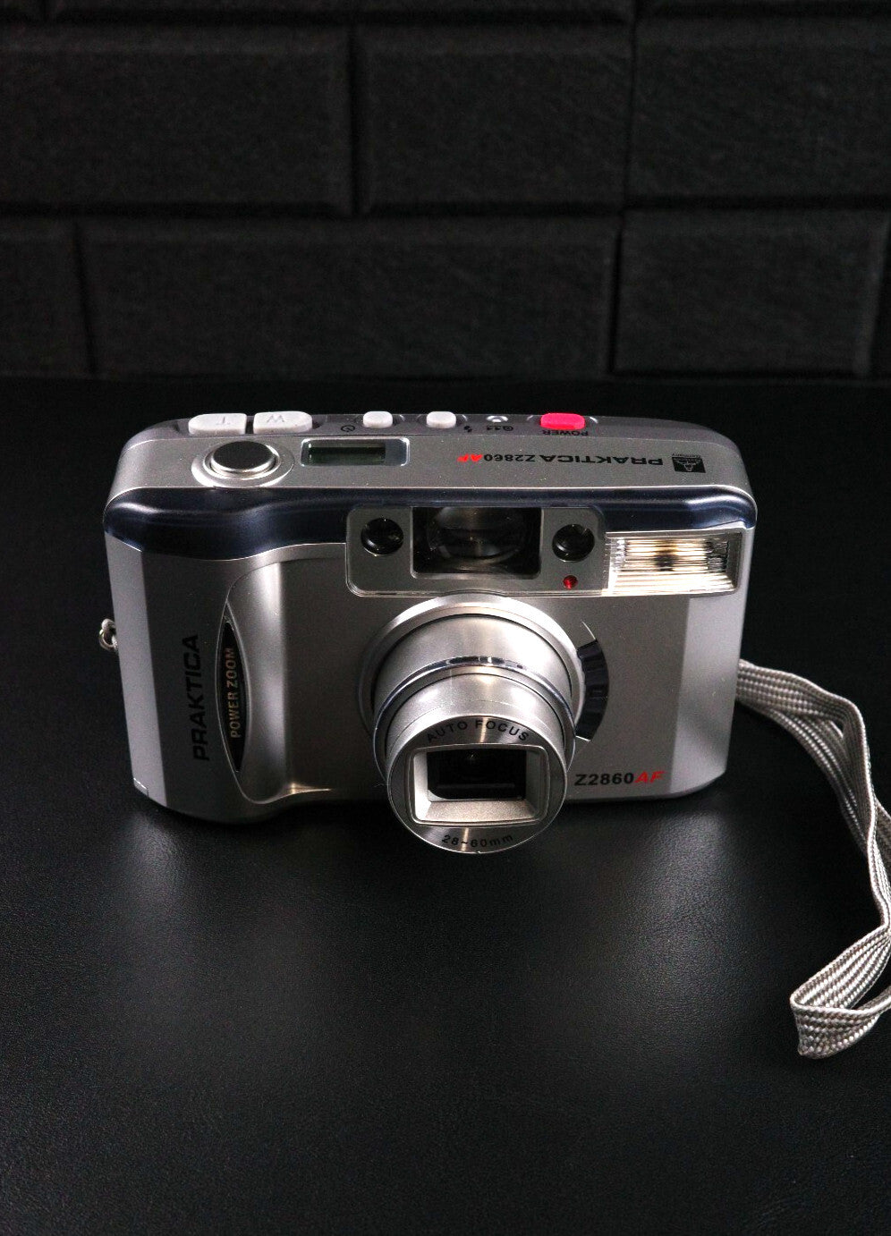 Praktica Power Zoom Z2860 AF 35mm Point & Shoot Film Camera with Case - Working