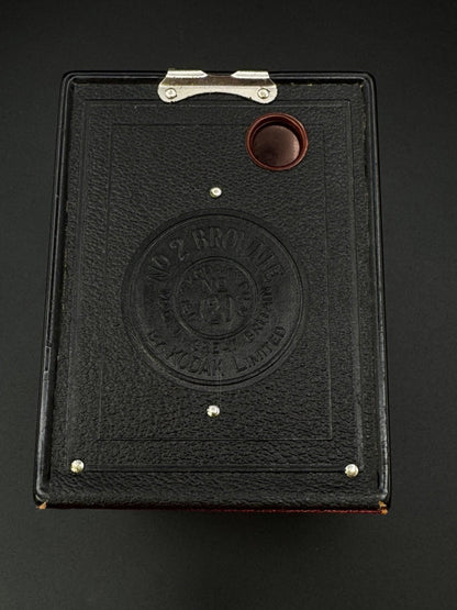 Vintage Kodak Brownie No.2 Portrait 120 Film Model F Box Camera Tested & Working