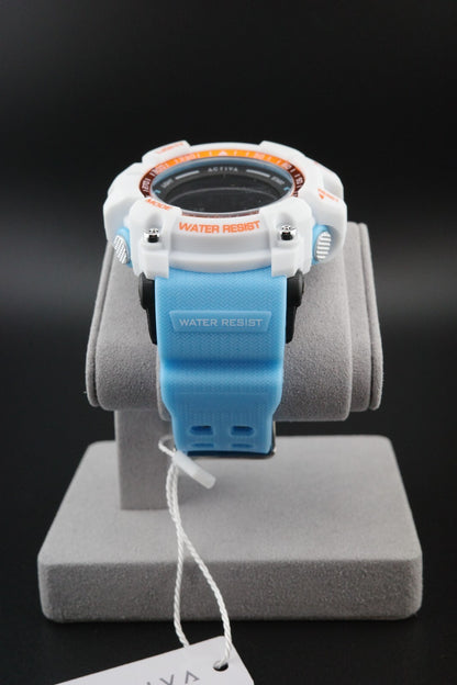 Activa x Invicta Mens Digital Watch 56mm Light Blue - Brand New & Boxed