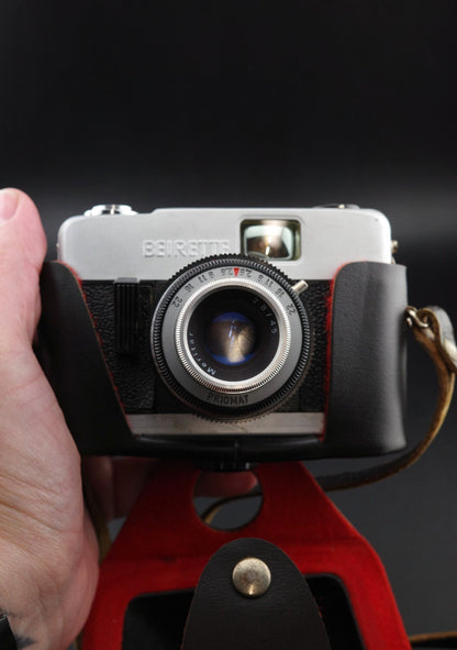Beirette Priomat Vintage 1970's 35mm Film Camera + Case - Faulty - Spares Repair