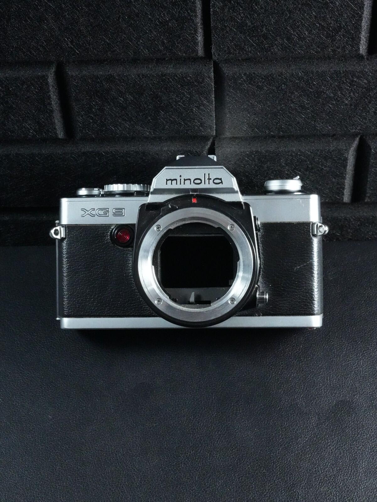 Minolta XG 9 35mm Film Camera + 35-70mm F3.5 MD Zoom Lens - Faulty - Spares Y514