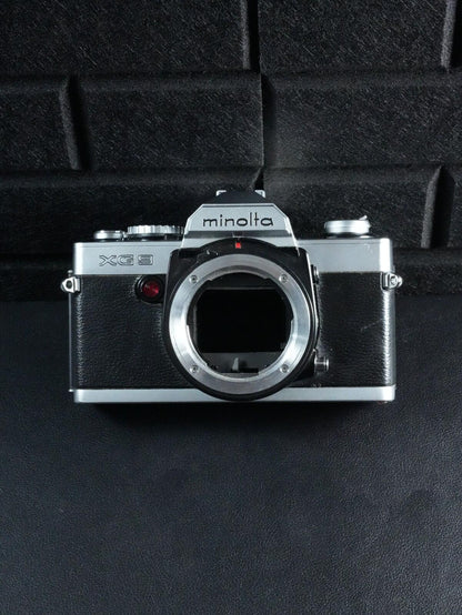 Minolta XG 9 35mm Film Camera + 35-70mm F3.5 MD Zoom Lens - Faulty - Spares Y514