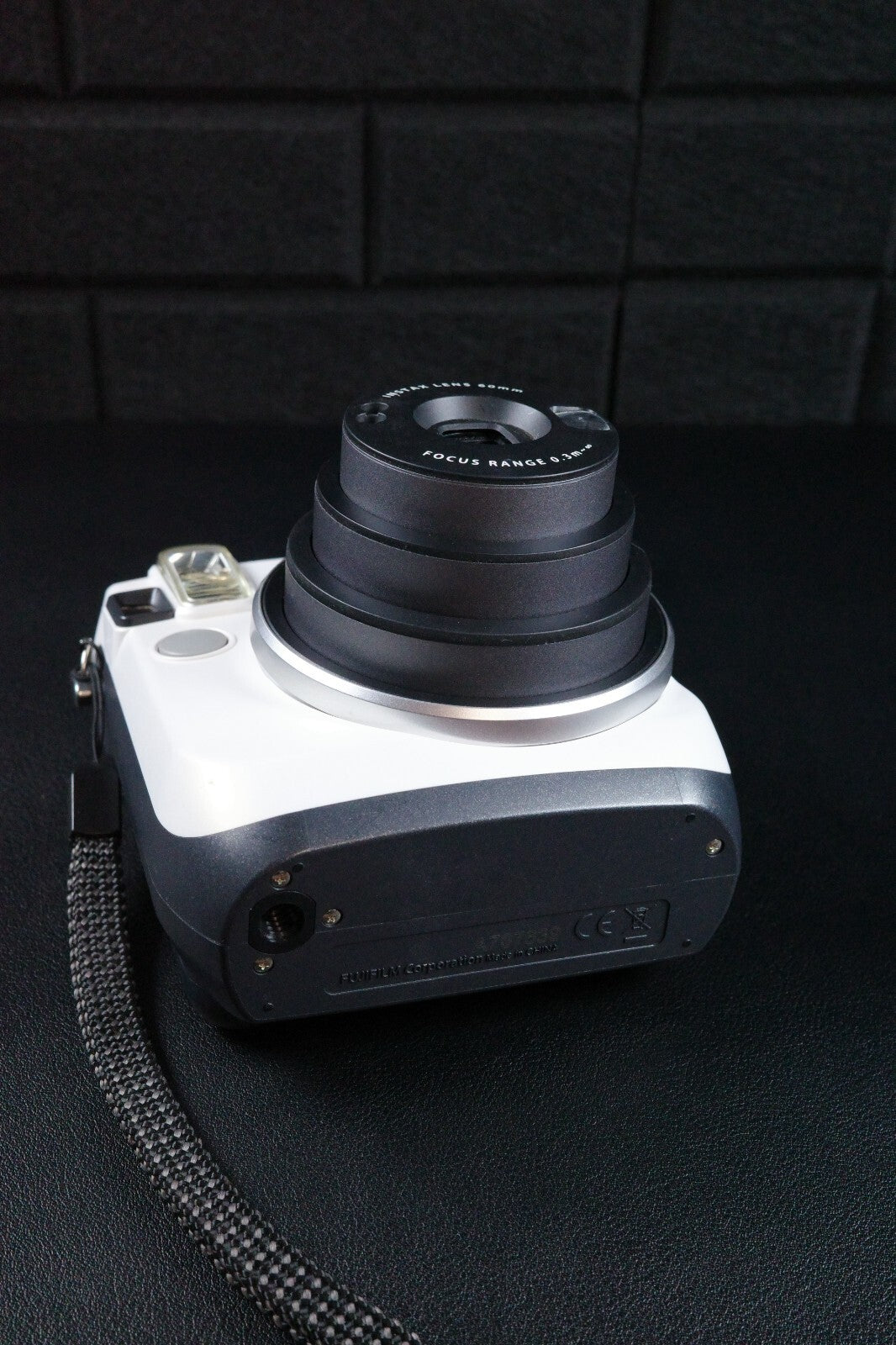 Working Fujifilm Instax Mini 70 Moon White Instant Film Camera + Film/Batteries