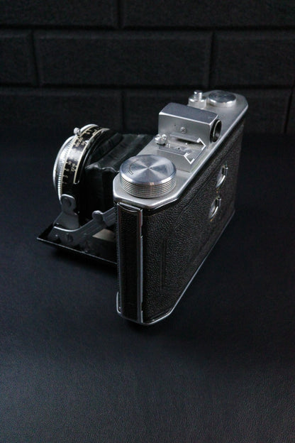 Olympus Six D.Zuiko 75mm f/3.5 6x6 Folding Film Camera Tested & Working