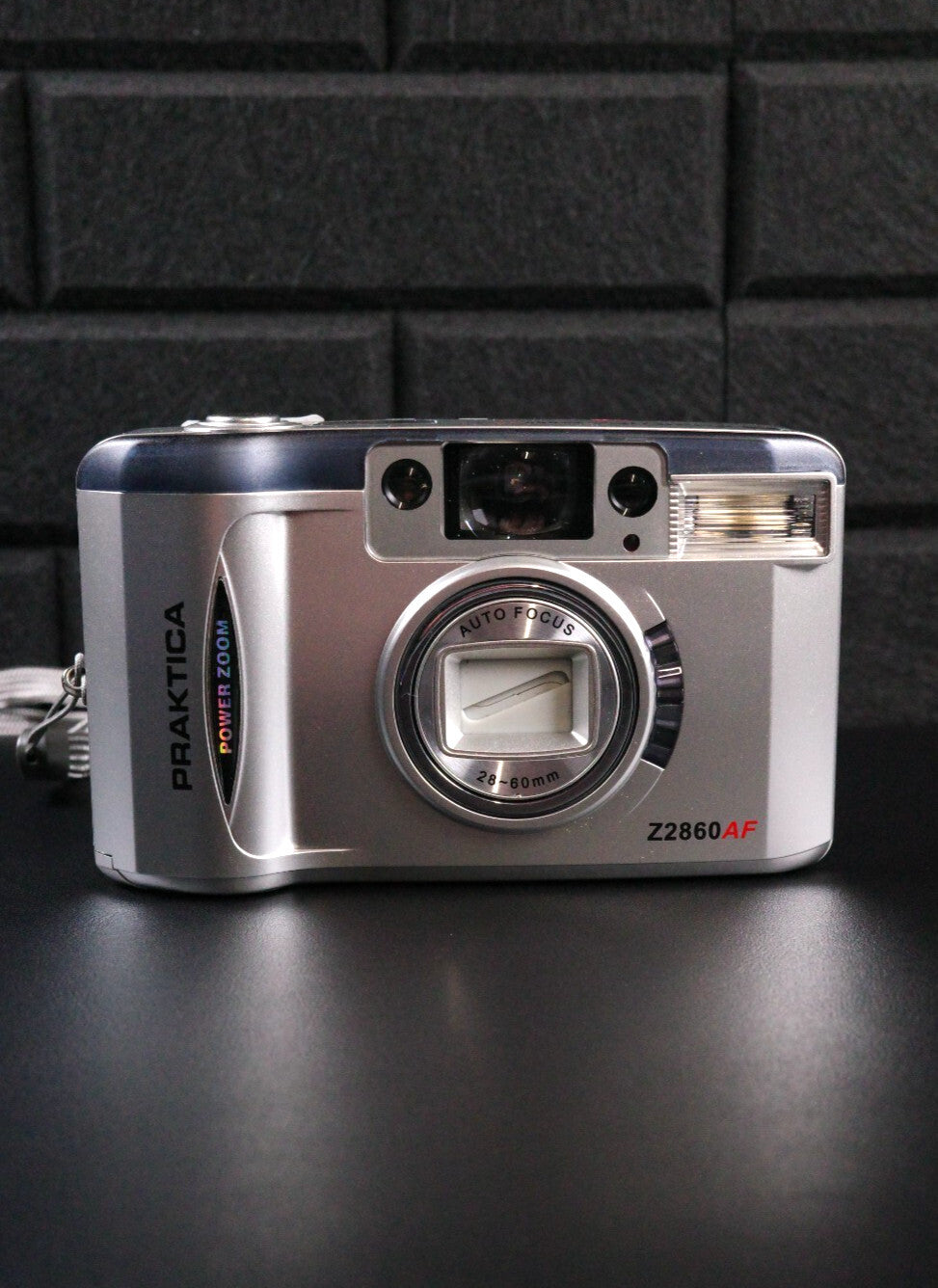 Praktica Power Zoom Z2860 AF 35mm Point & Shoot Film Camera with Case - Working