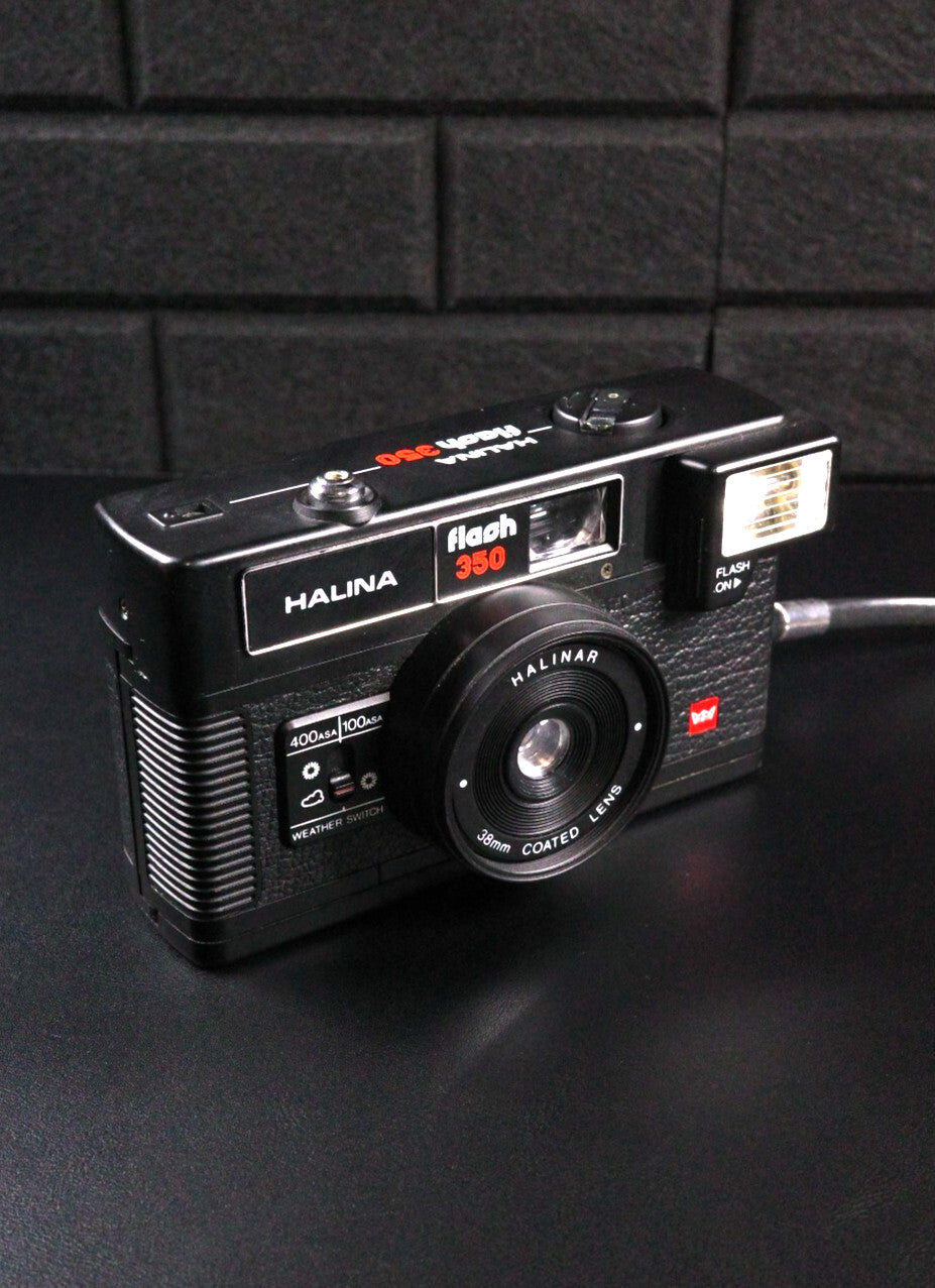 Halina Flash 350 Vintage 1990's 35mm Film Camera - Film Tested & Working