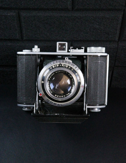 Olympus Six D.Zuiko 75mm f/3.5 6x6 Folding Film Camera Tested & Working