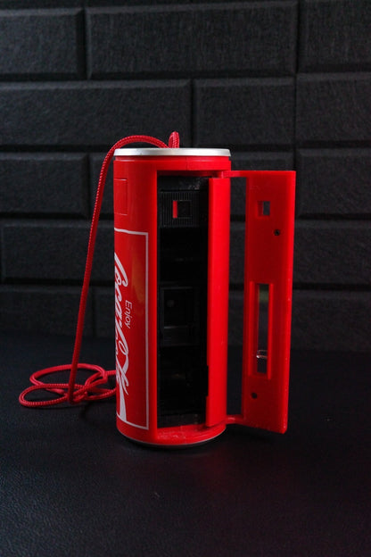 Vintage 1980's Coca Cola Coke Can 110 Cartridge Film Camera  - Tested & Working