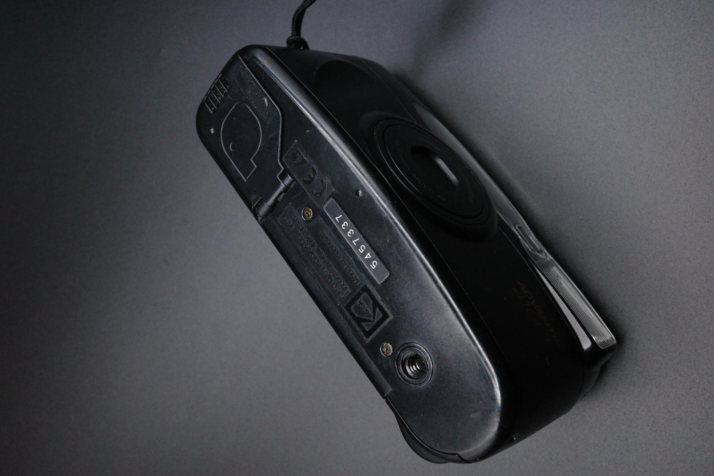 Kodak Advantix 4100ix Zoom APS Film Camera Black Tested & Working