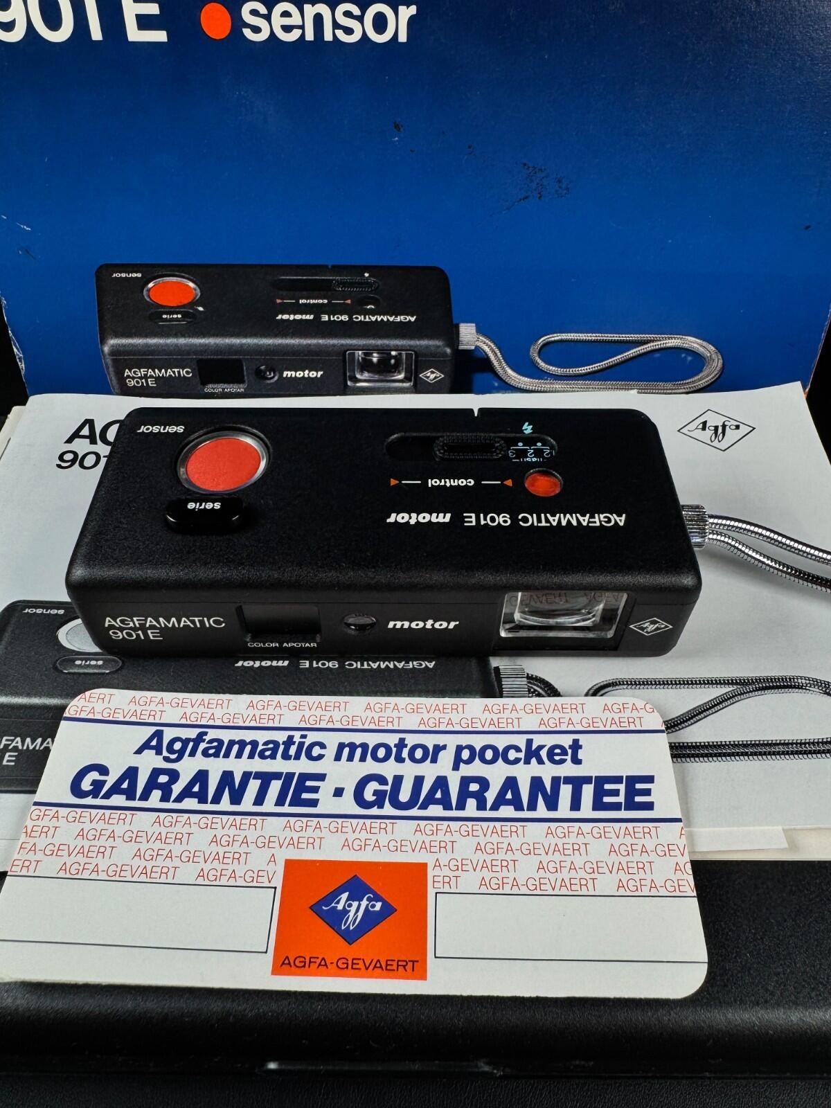Agfamatic Motor 901E Vintage 1970's 110 Film Camera - Boxed, Tested & Working