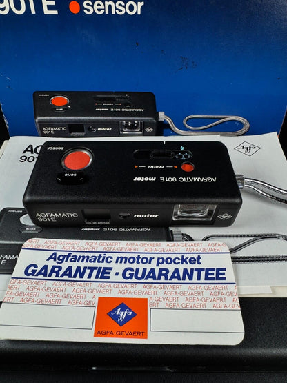 Agfamatic Motor 901E Vintage 1970's 110 Film Camera - Boxed, Tested & Working
