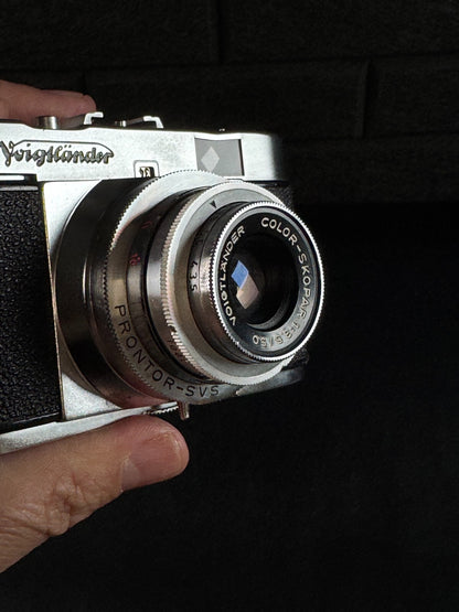 Voigtlander Vito B Vintage 1950's German 35mm Film Camera - Faulty - Spares