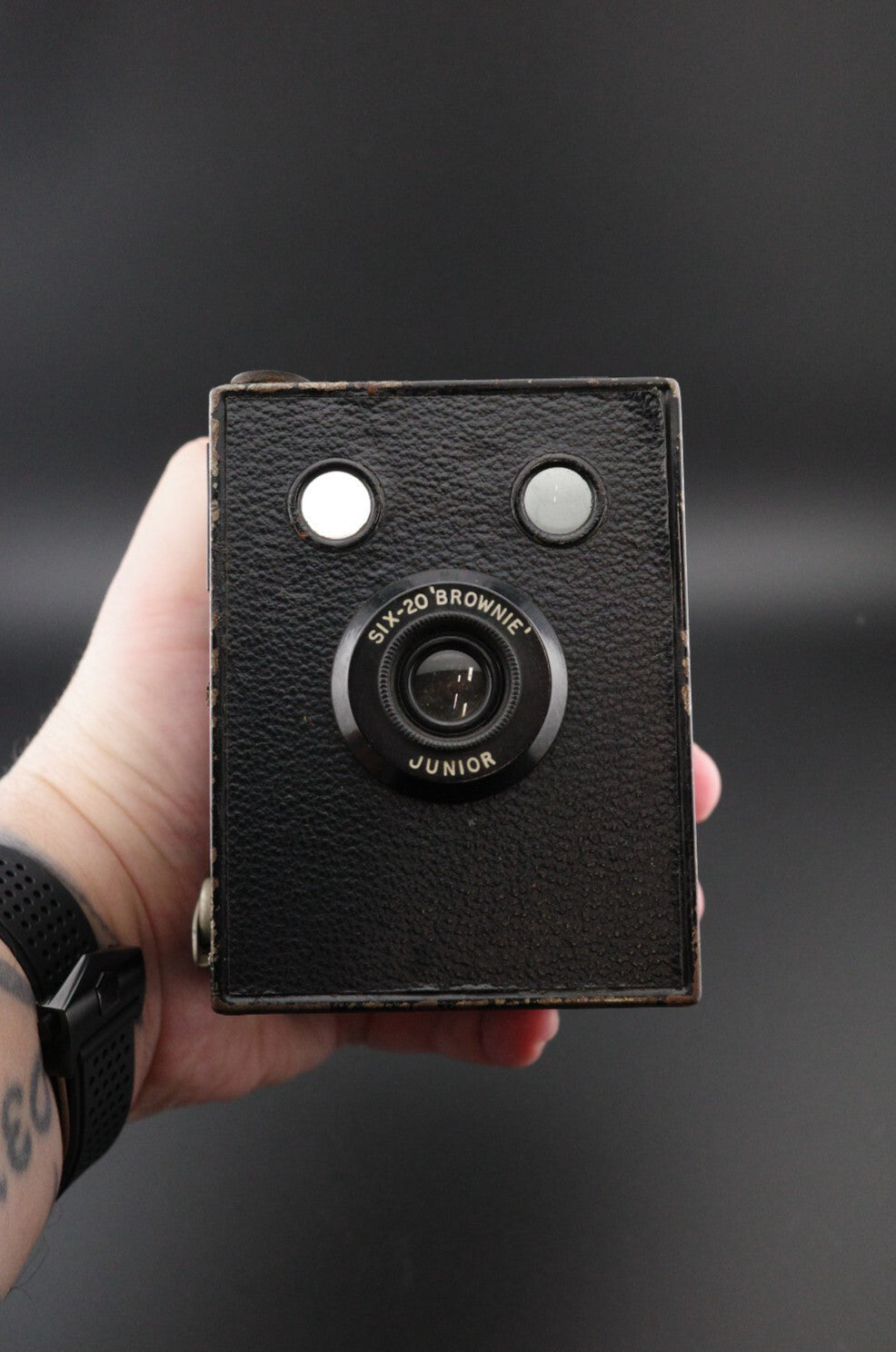 Kodak Six-20 Brownie Junior Vintage 1930's 620 Film Camera - Tested and Working