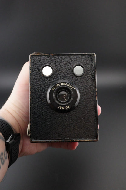 Kodak Six-20 Brownie Junior Vintage 1930's 620 Film Camera - Tested and Working