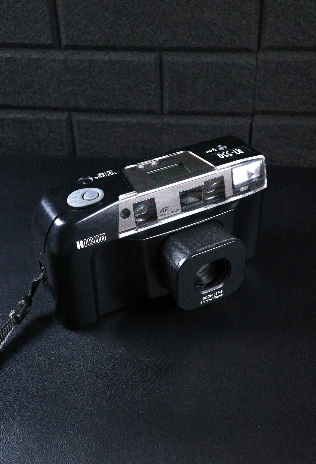 RICOH RT-550 Vintage 1980's 35mm Point & Shoot Film Camera - Tested and Working