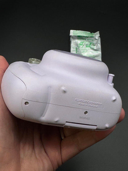 Boxed Fujifilm Instax Mini 11 Lilac Instant Camera + Film & Batteries - Working