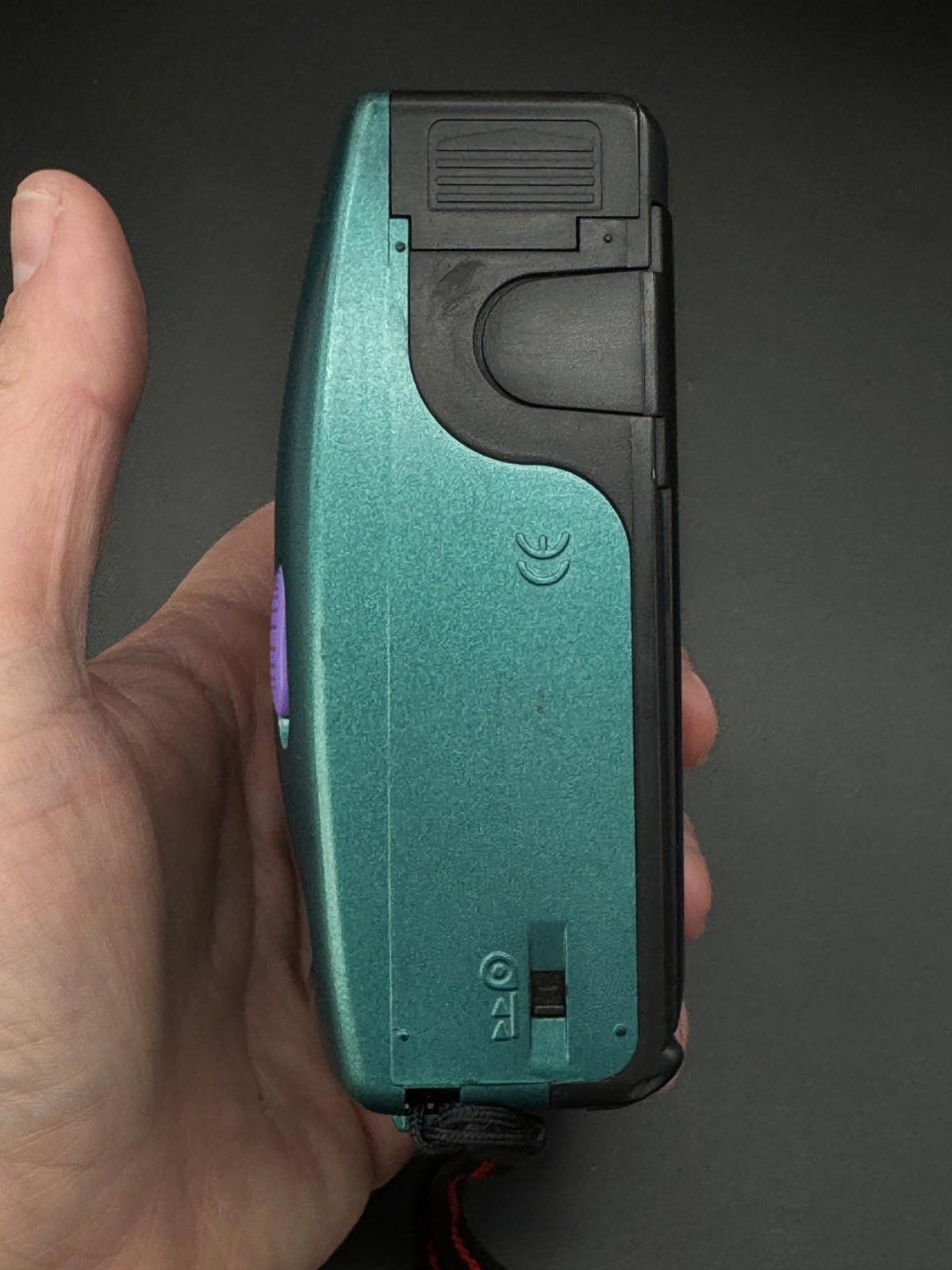 Vintage Turquoise / Green Boots Compact 35mm Film Camera - Tested & Working